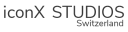 IconX STUDIOS DE logo