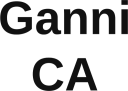 Ganni CA logo