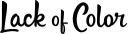 Lack of Color EU logo