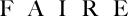 Faire Wholesale CA logo