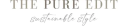 The Pure Edit logo