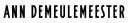 Ann Demeulemeester BE logo