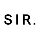 SIR the label logo