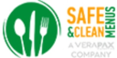 Safe & Clean Menus logo