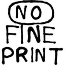 No Fine Print Wine logo