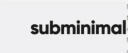 Subminimal logo