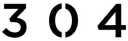 304 Clothing logo
