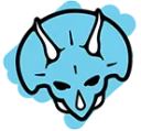 Blue Dinosaur logo