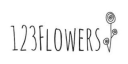 123 Flowers logo