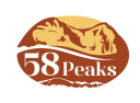 58 Peaks logo