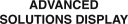 ADVANCED SOLUTIONS DISPLAY logo