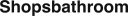 Shopsbathroom logo