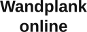 Wandplank online logo