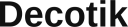 Decotik logo