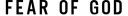 Fear of God logo