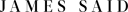 James Said logo