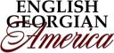 English Georgian America logo