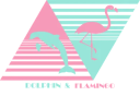 Dolphin & Flamingo logo
