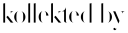 Kollekted By logo