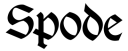 Spode logo