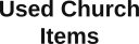Used Church Items logo