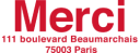 Merci Merci logo