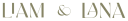 Liam & Lana logo