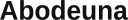 Abodeuna logo