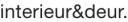 Interieur en deur logo