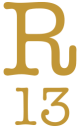 R13 logo