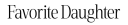 Shopfavoritedaughter logo