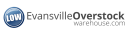 Evansville Overstock Warehouse logo