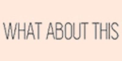 What About This logo