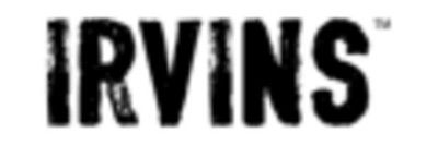 IRVINS USA logo