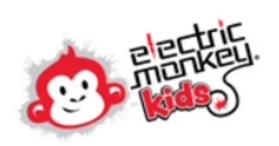 Electric Monkey kids logo