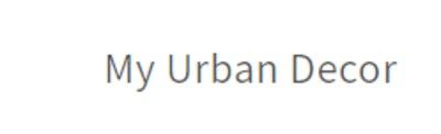 My Urban Decor logo
