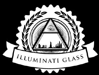 Illuminati glass logo